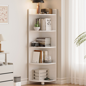 <span class=keywords><strong>Étagère</strong></span> d'angle et armoire en <span class=keywords><strong>bois</strong></span> <span class=keywords><strong>massif</strong></span> pour salon et chambre à coucher, <span class=keywords><strong>étagère</strong></span> triangulaire murale pour bibliothèques - Product Image 3
