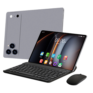 แท็บเล็ตเพื่อการศึกษาและความบันเทิง รุ่น 17 Pro Max ขนาด 10 นิ้ว ระบบ Android 14 รองรับซิมคู่ โทรได้ หน่วยความจำ 8+128GB พร้อม WIFI 4G และเคสคีย์บอร์ด - Product Image 1