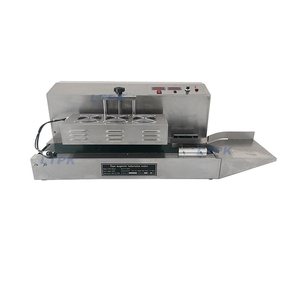 Machines continues automatiques de cachetage de papier d'aluminium d'<span class=keywords><strong>induction</strong></span> électromagnétique de thermoscellage de bouteille en plastique - Product Image 6