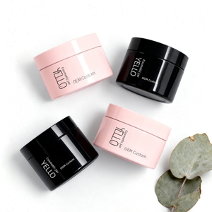 Envases recargables de lujo para el cuidado de la piel, tarros cosméticos de plástico, 50g, 100g, 150g, 200g, 250g, tarros de mantequilla corporal - Product Image 2