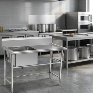 Évier de blanchisserie commercial pour restaurant - Product Image 3