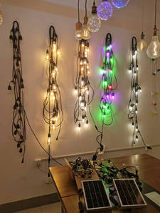 Nguồn Điện AC Năng Lượng Mặt Trời <span class=keywords><strong>5M</strong></span> 10M 15M Đèn Thương Mại Ngoài Trời Không Thấm Nước Chuỗi Đèn <span class=keywords><strong>Led</strong></span> Trang Trí Đèn <span class=keywords><strong>Led</strong></span> Chuỗi Cầu - Product Image 6