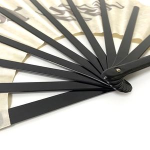 Abanico Plegable Grande de Bambú Ecológico de 13 Pulgadas, con Diseño de Hadas, Logotipo Personalizado Impreso, Duradero, para Eventos - Product Image 5