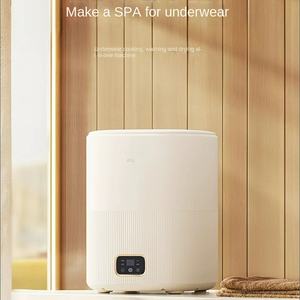 Mini <span class=keywords><strong>Lavadora</strong></span> Eléctrica Totalmente Automática, <span class=keywords><strong>Lavadora</strong></span>-<span class=keywords><strong>Secadora</strong></span> Todo en Uno, Control de Pantalla Táctil, Drenaje por Gravedad, Pequeña, para Ropa Interior <span class=keywords><strong>y</strong></span> Calcetines - Product Image 4