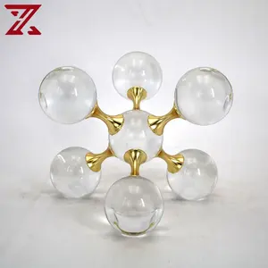 luxury crystal home decor modern crystal diamonds table decoration for living room office