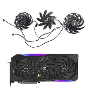 Ventilateur de carte graphique PLD10015B12H 0.55A 4Pin pour Gigabyte AORUS GeForce RTX 3070 <span class=keywords><strong>3080</strong></span> 3090 XTREME RX 6800 <span class=keywords><strong>6900</strong></span> <span class=keywords><strong>XT</strong></span> MASTER 16G - Product Image 1