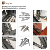 Charnière de fenêtre à battant Friction Stay Quincaillerie en aluminium Apparence de rainure carrée de haute qualité SUS 304 Fabricants Top Hung 5kg