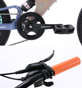 Marco trasero suave de aleación de magnesio, horquilla de doble corona, freno de disco hidráulico 9sp de 20 pulgadas, doble tirantes, bicicleta de montaña para niños - Product Image 6