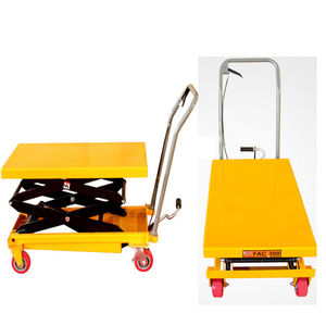 Mesas elevadoras hidráulicas portátiles de venta directa de fábrica 150 300 350 500 800 1000 1500 kg CE elevador de mesa móvil con ruedas - Product Image 6