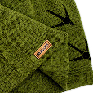Berretto Invernale da Corsa per Esterni con Logo Personalizzato in Pelle, Cappello Beanie Sportivo in Acrilico Lavorato a Maglia per Uomini e Donne - Product Image 2