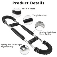 Appareil d'exercice pour la poitrine Twist Arm Trainer, résistance réglable, acier, 2 kg, pour hommes et femmes, accessoires de fitness