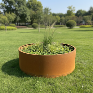 Extra Large Outdoor <strong>Planters</strong>/assembly Corten Steel <strong>Planter</strong> and Raised Garden Bed - Product Image 1