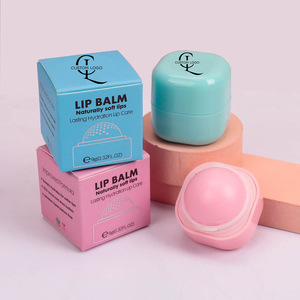 Nouveau mignon unique <span class=keywords><strong>baume</strong></span> à lèvres végétalien hydratant sans cruauté <span class=keywords><strong>baume</strong></span> à lèvres carré marque privée boule de <span class=keywords><strong>baume</strong></span> à lèvres - Product Image 2