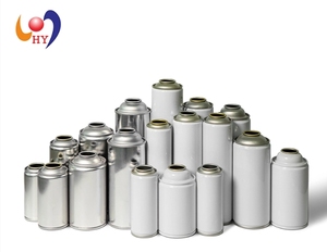 Cilindros de Aerosol Recargables Vacíos, Latas de Gas <span class=keywords><strong>Butano</strong></span> con Superficie Lacada, Certificación ISO 9001, Latas de Aerosol con Bomba - Product Image 3