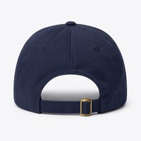 Casquette de baseball en sergé de coton à 6 panneaux avec logo personnalisé T&L, motif lettres, patch tissé courant, sport de plein air, réglable, unisexe, vente en gros