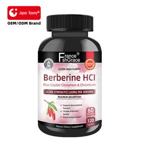 Fabricante Mayorista de Suplementos de Berberina HCl con Canela de Ceilán y Cromo para Apoyar la Salud Inmunológica, 120 Cápsulas de Berberina HCl - Product Image 1