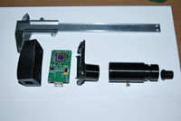 Microscopio Digital USB con Cámara VGA de 0.35MP 640x480, Certificado CE y RoHS, con Software de Imagen para Control de Calidad en Laboratorio