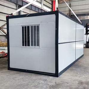 X gấp container nhà văn phòng bán chạy nhất prefab gấp nhà mô-đun thép tạm thời nhà tiền chế - Product Image 1