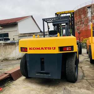Carretilla elevadora Komatsu de 15 toneladas, carretilla elevadora de hecha en Japón fd100 fd70 fd200 fd350 fd400 fd450, elevador diésel - Product Image 2