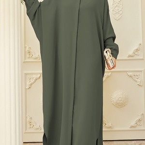 Mode et élégant Abaya manches chauve-souris <span class=keywords><strong>Djellaba</strong></span> vêtements pour femmes (sans foulard) Msl37 - Product Image 4