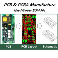 Servicio Llave en Mano, Prototipo de Placa PCB, Fabricación y Ensamblaje de PCBA, Placa de Circuito OEM Personalizada SMT DIP, Soporte para Archivos BOM y Gerber