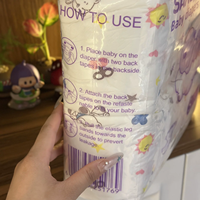 Échantillon gratuit de couches hypoallergéniques pour bébé, pack de couches pour nourrissons super absorbantes, douces et respirantes, emballage en sac transparent