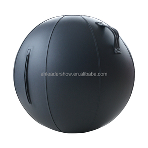 Ballons <span class=keywords><strong>de</strong></span> <span class=keywords><strong>sport</strong></span> en PVC pour yoga, gymnastique, exercices <span class=keywords><strong>de</strong></span> Pilates, entraînement, 45, 55, 65, 75 cm <span class=keywords><strong>avec</strong></span> housse amovible, logo personnalisé - Product Image 6