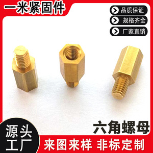 Tuercas hexagonales de un metro con revestimiento de cobre M10 M12 métricas, resistencia 10.9, GB 53, longitud de 19.1 mm - Product Image 5