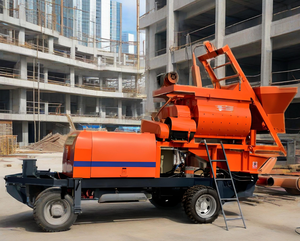 Camión Bomba de Cemento y Mortero Móvil Todo en Uno JOVE Diesel con Productividad de 350m/h, Transporte Horizontal Máximo de 300m - Product Image 4
