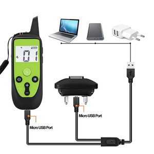 Smart Pet <b>Remote</b> Dog Trainer P20 Large Screen Led <b>Light</b> Bark <b>Control</b> Anti-Bark Training Collar - Product Image 2