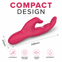 Vibromasseur en forme de doigt pour femmes, stimulateur clitoridien, vibromasseur point G pour couple, vibromasseur doigt, jouets sexuels pour adultes