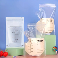 Production aseptique Emballage de sac de stockage de lait maternel pour bébé de qualité alimentaire sans BPA