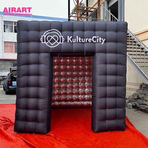 축제 훈장 까만 팽창식 사진 부스 사건을 위한 팽창식 옥외 천막 광고 - Product Image 2