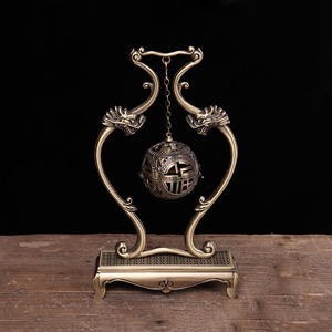 Brûleur d'encens à refoulement rétro Tongpu Craftsman, nouveau diffuseur d'arômes, ornement personnalisé, plateau pour bâtonnets d'encens en bois d'agar - Product Image 4