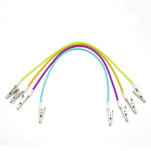 Diş diş Gem beyazlatma için diş önlüğü klip esnek boyun zinciri silikon peçete tutucu klipler - Product Image 3