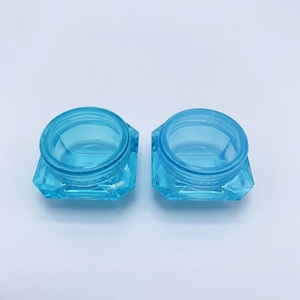 Wholesale 3g 5g Diamond-shape Face <b>Cream</b> Jars Empty Makeup Nails Containers Plastic Clear Pots Sample Bottles - Product Image 6