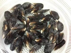 Kerang Biru Utuh, Kerang Biru Utuh yang Telah Dimasak, Kerang Utuh Beku