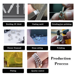 <span class=keywords><strong>2</strong></span>-20 克拉实验室培育钻石网球项链 CVD，14K/18K 金高级珠宝，适合女士和女孩，适合舞会佩戴 - Product Image 5