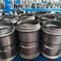 Machine automatique de formage d'extrémités de tuyaux en acier inoxydable et aluminium, outillage multi-stations pour l'élargissement et le rebordage des tubes de châssis et des conduites anti-incendie