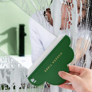 Modern Times Cloud Shaped Squeegee PP Material Green For Glass Cleaning Bathroom Kitchen Use - Product Image 4