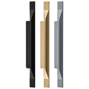Nouvelles poignées de <span class=keywords><strong>porte</strong></span> d'armoires de <span class=keywords><strong>cuisine</strong></span> de meubles en aluminium invisibles minimalistes - Product Image 1