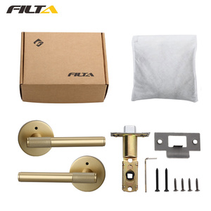 ידיות הדלת כבדות לדלתות פנים פנים דלתות חדר אמבטיה אמריקאי - Product Image 2