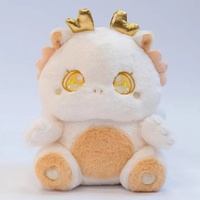 Peluche Dragon, jouet en peluche, poupée unisexe en polyester, mascotte, cadeau d'anniversaire