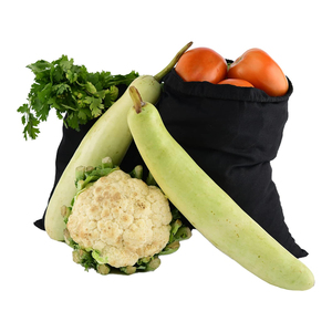 Heavy Duty Cotton <b>Drawstring</b> Bags for Grocery, Storage, and Travel Use - Product Image 5