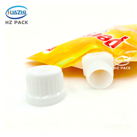Sachets Doypack PE personnalisés imprimés de 500 ml, 1 L, 2 L pour recharge de savon liquide, gel douche, shampoing, détergent vaisselle avec bec verseur
