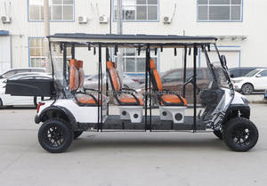 Voiture de golf électrique BFF Kepler Luxury tout-terrain 8 places, utilitaire, club car, avec certification EEC en état neuf, buggy de tourisme - Product Image 5