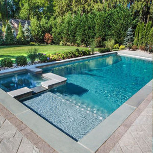 Piscina de Lujo, Spa, Piscina Exterior Enterrada, Piscina de Fibra de Vidrio, Jacuzzi, Piscina de Gran Tamaño, Precio - Product Image 1