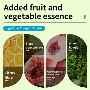 Oem simming לשרוף שומן סיבים תזונתיים לוח אוראלי פרו-ביוטיקה פפטידים משקל אובדן מהיר עוזר תוספי תזונה שטוח - Product Image 3