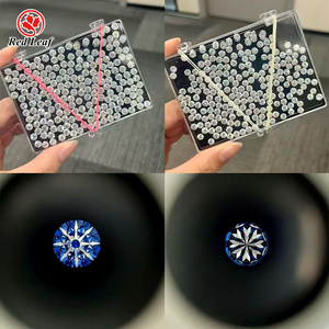 Diamantes Melee Cultivados en Laboratorio al por Mayor, Sueltos, Redondos Brillantes, DEF VVS/VS HPHT <span class=keywords><strong>CVD</strong></span>, de 0.6-3.05mm, para Engaste en Joyería - Product Image 1