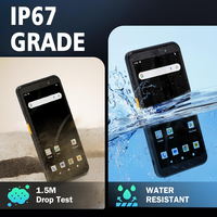 Terminal de collecte de données mobile PDA Android 14 avec scanner de codes-barres, poignée, 4G, WIFI5, Bluetooth, 4+64 Go, pour entrepôt et logistique